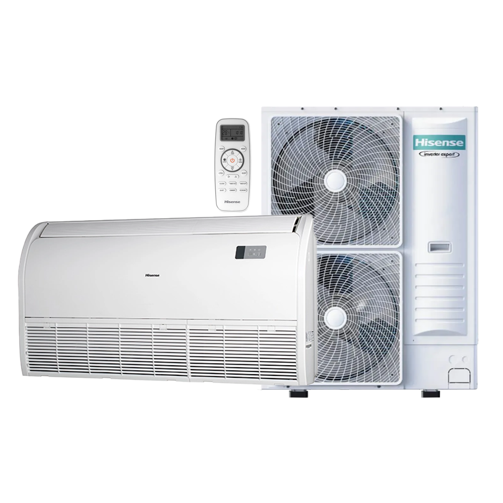 Ar Condicionado Piso Teto Hisense Inverter Wi-Fi 55000 Btus Frio 220v R-32